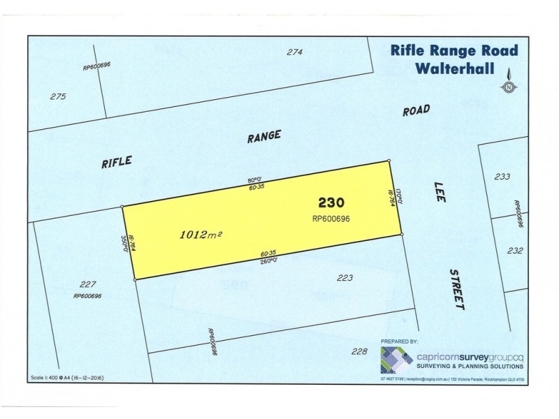 15 Lots Walterhall, Mount Morgan QLD 4714