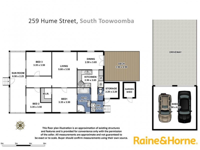 259 Hume Street, South Toowoomba QLD 4350 Floorplan