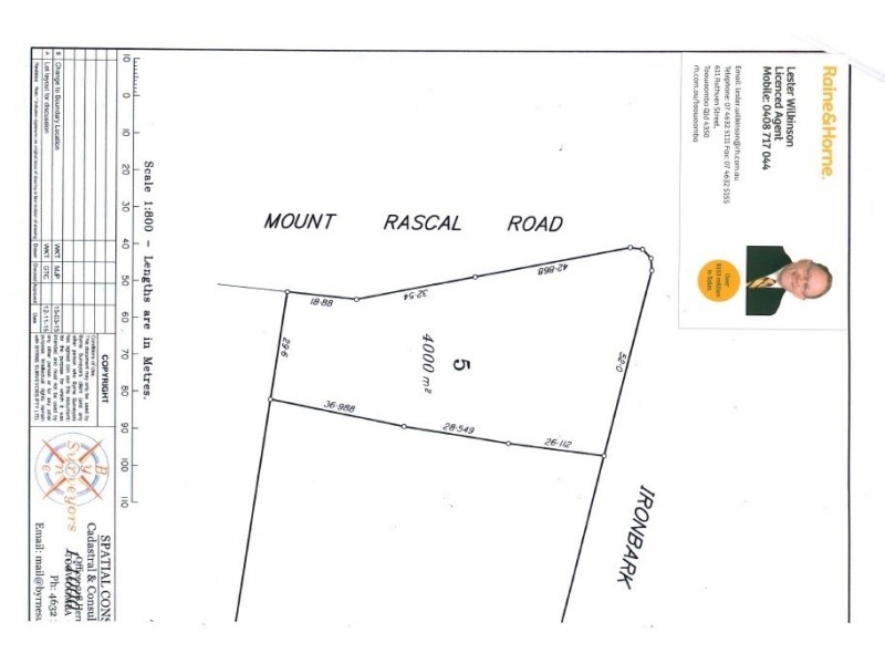 Lot 5 Mount Rascal Road, Mount Rascal QLD 4350