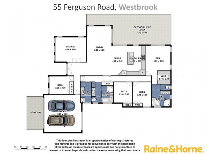 55 Ferguson Road, Westbrook QLD 4350 Floorplan