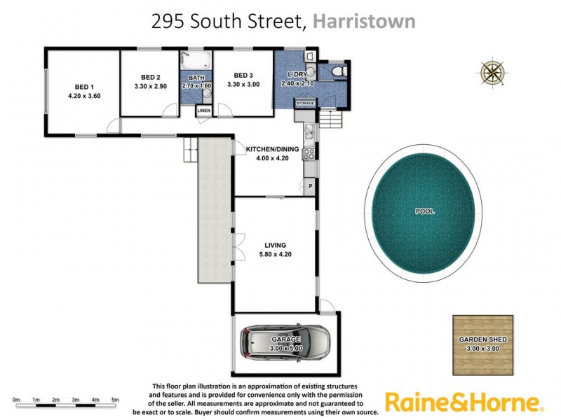 295 South Street, Harristown QLD 4350 Floorplan