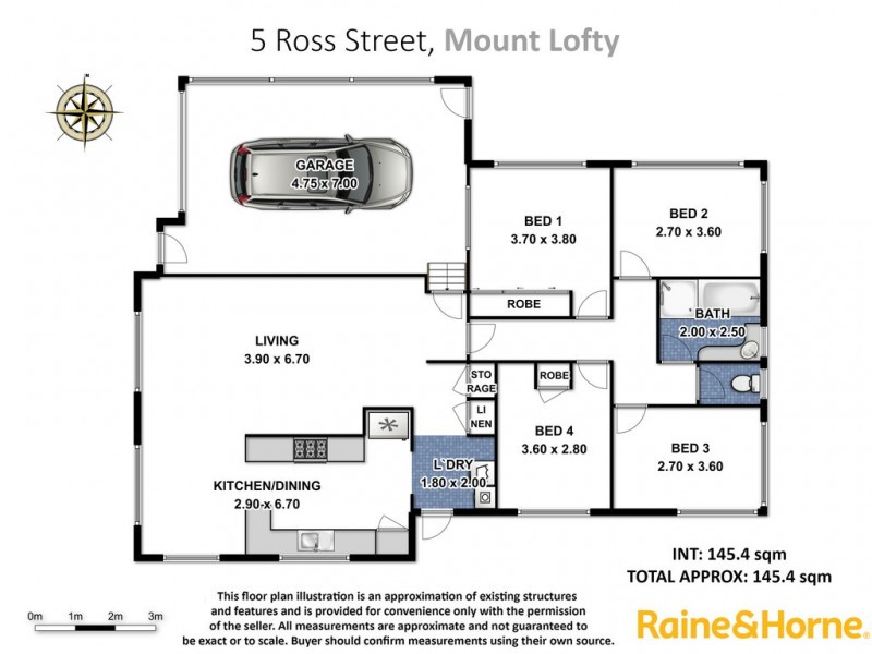 5 Ross Street, Mount Lofty QLD 4350 Floorplan