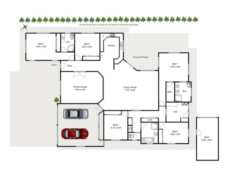 28 Holt Street, Middle Ridge QLD 4350 Floorplan