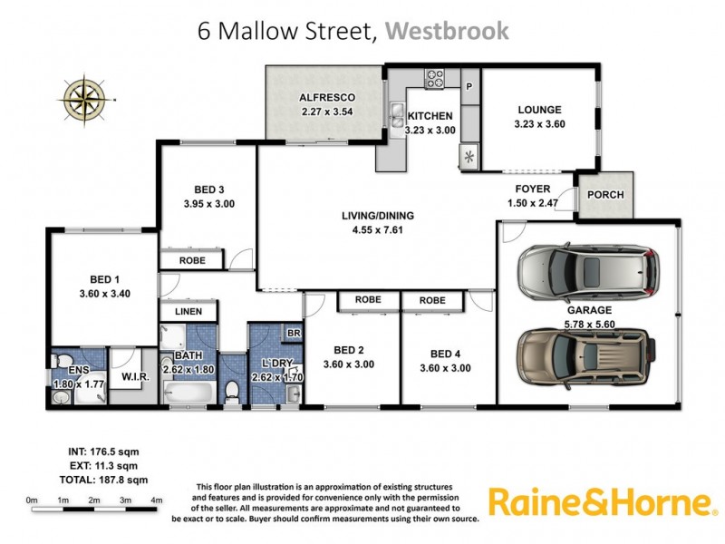 6 Mallow Street, Westbrook QLD 4350 Floorplan