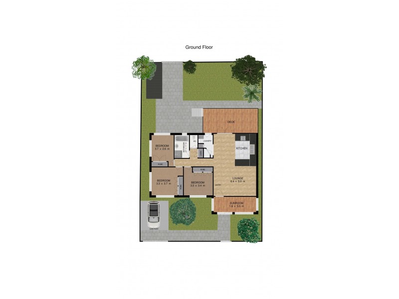 11 Doherty Street, Rockville QLD 4350 Floorplan