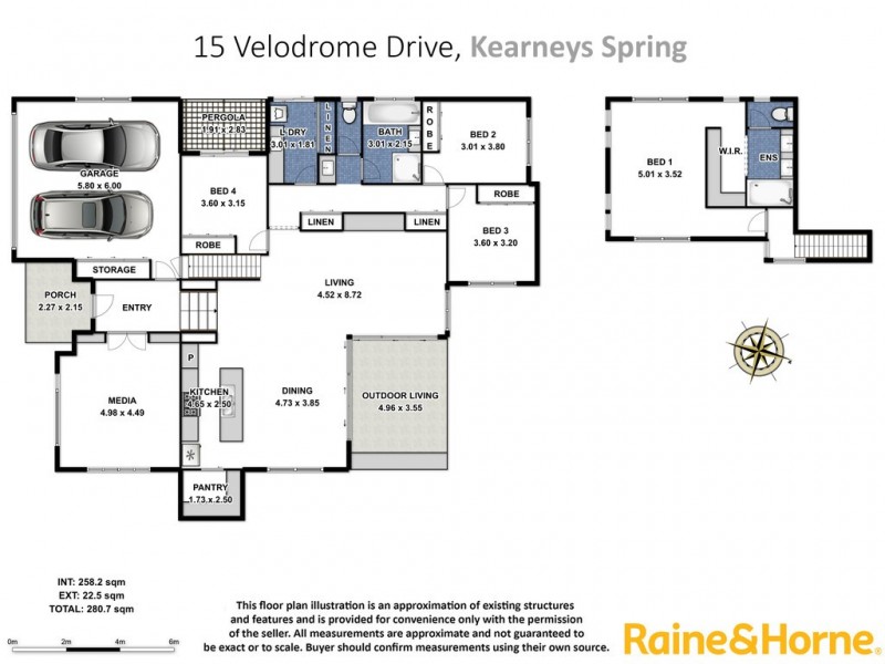 15 Velodrome Drive, Kearneys Spring QLD 4350 Floorplan