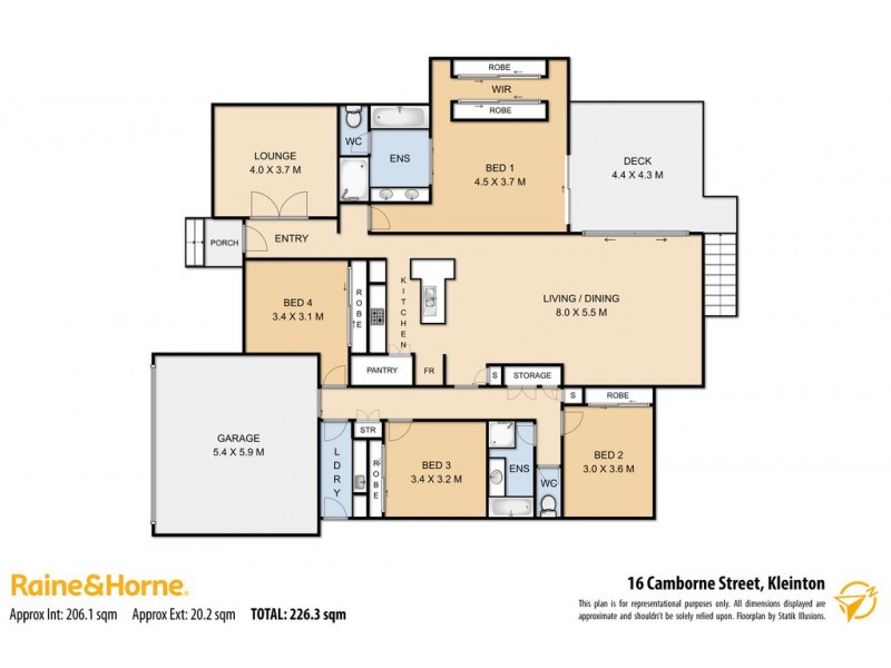 16 Camborne Street, Kleinton QLD 4352 Floorplan