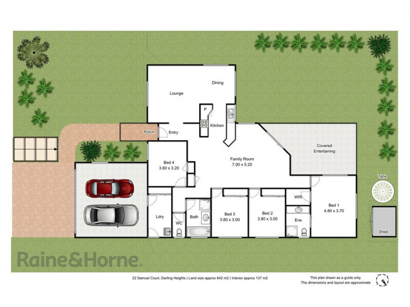22 Samuel Court, Darling Heights QLD 4350 Floorplan