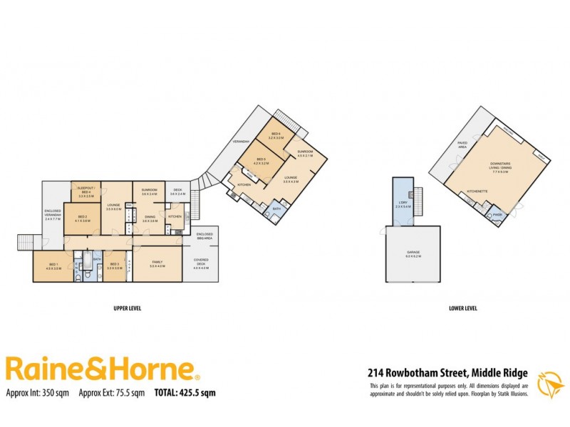 214 Rowbotham Street, Middle Ridge QLD 4350 Floorplan
