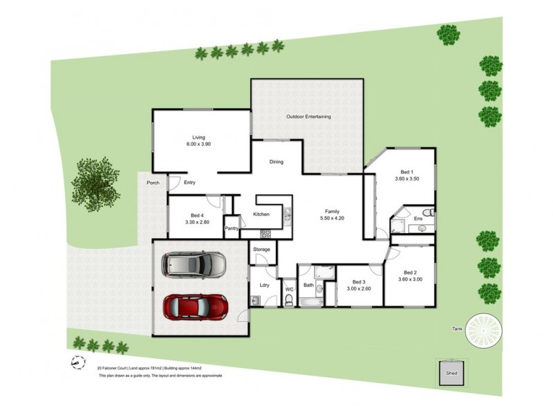 20 Falconer Court, Rangeville QLD 4350 Floorplan