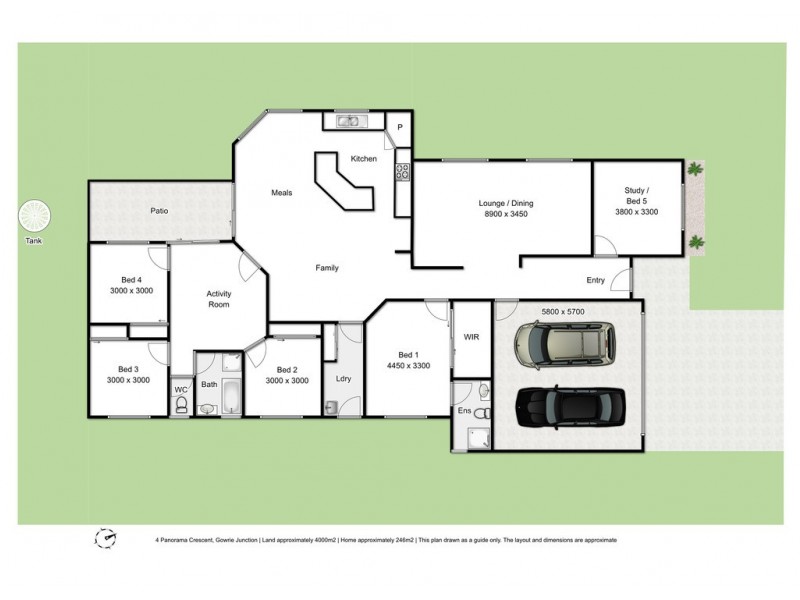 4 Panorama Crescent, Gowrie Junction QLD 4352 Floorplan