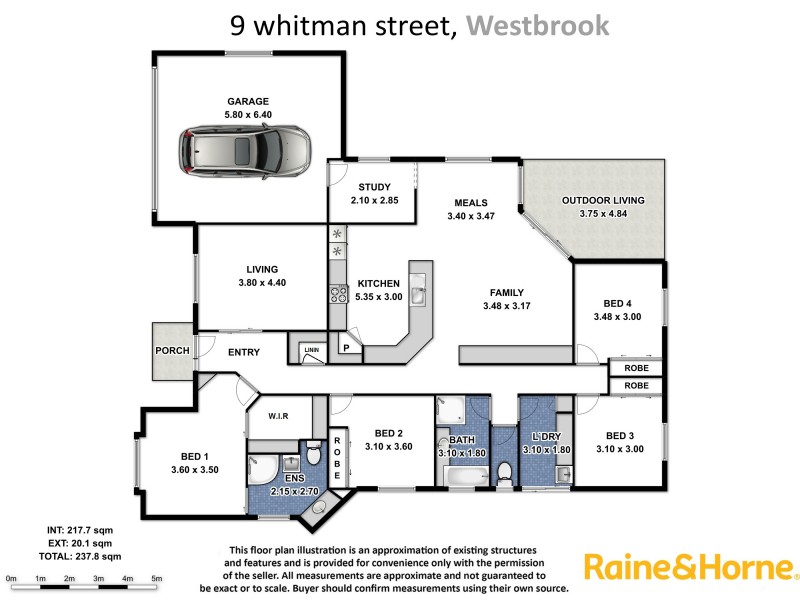 9 Whitman Street, Westbrook QLD 4350 Floorplan