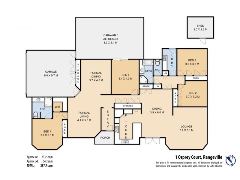 10 Waterbird Drive, Rangeville QLD 4350 Floorplan