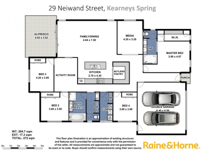29 Neiwand Street, Kearneys Spring QLD 4350 Floorplan
