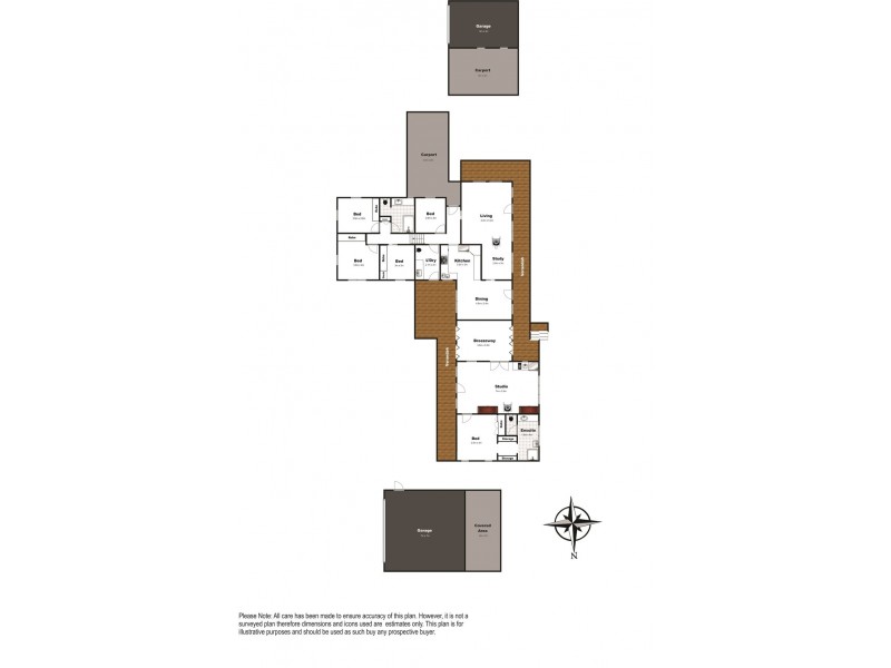 24 Culliford Drive, Middle Ridge QLD 4350 Floorplan