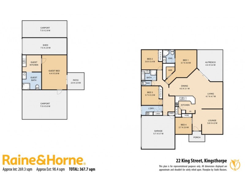 22 King Street, Kingsthorpe QLD 4400 Floorplan