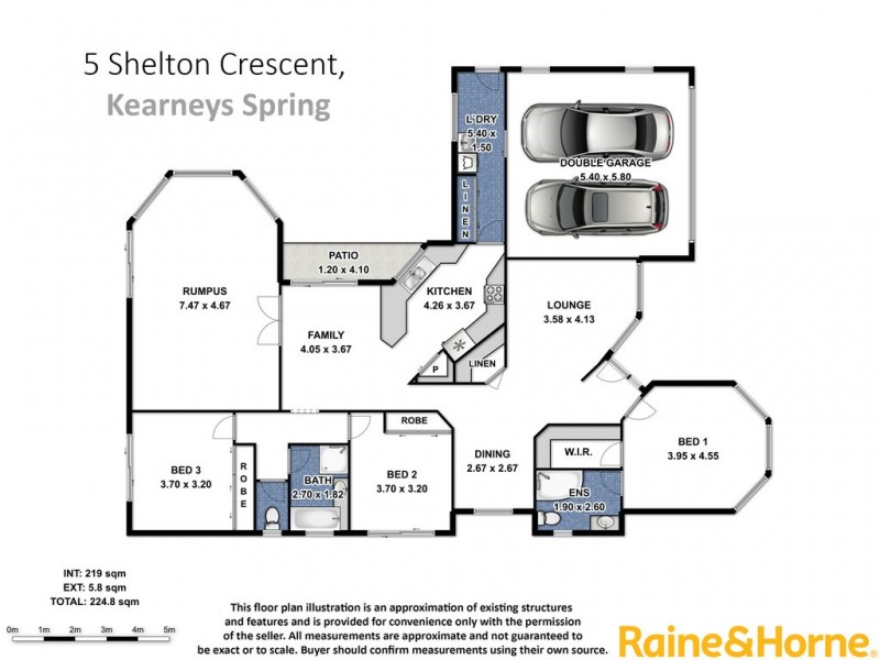 5 Shelton Crescent, Kearneys Spring QLD 4350 Floorplan