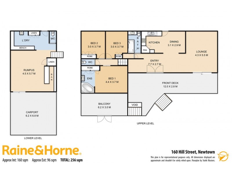 160 Hill Street, Newtown QLD 4350 Floorplan