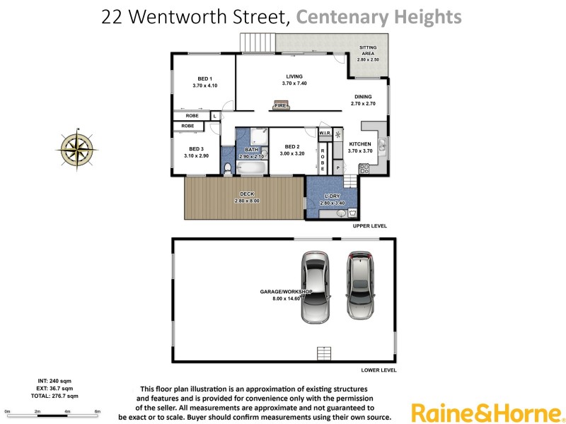 22 Wentworth Street, Centenary Heights QLD 4350 Floorplan