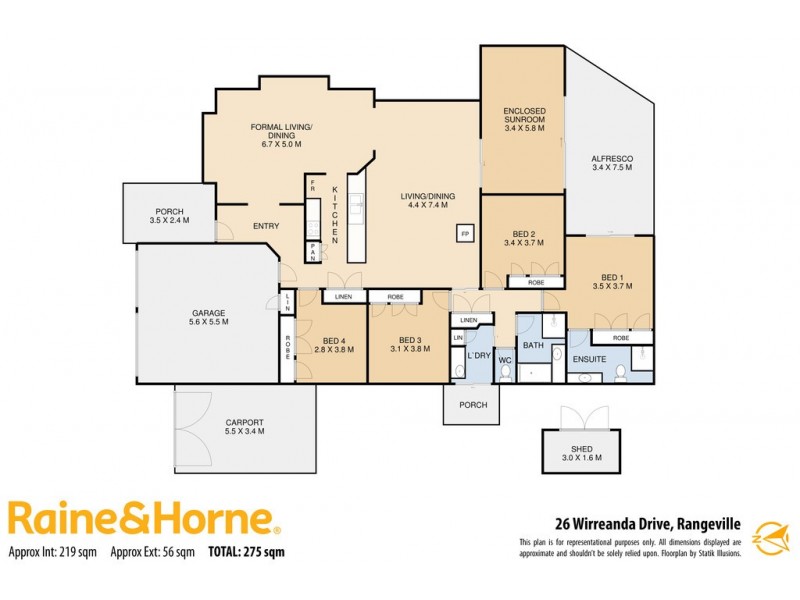 26 Wirreanda Drive, Rangeville QLD 4350 Floorplan