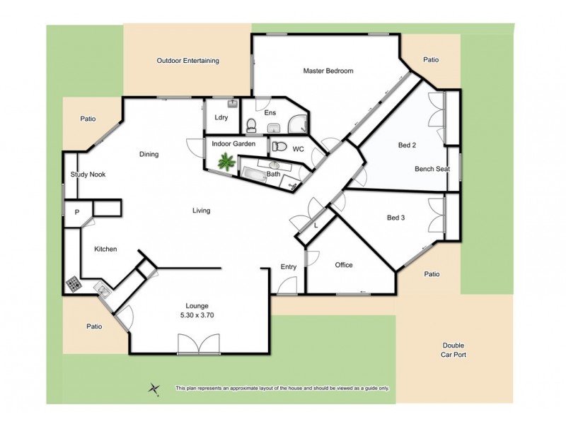 48 Lorraine Crescent, Centenary Heights QLD 4350 Floorplan