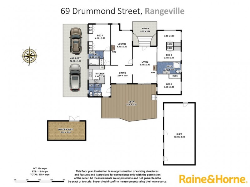 69 Drummond Street, Rangeville QLD 4350 Floorplan