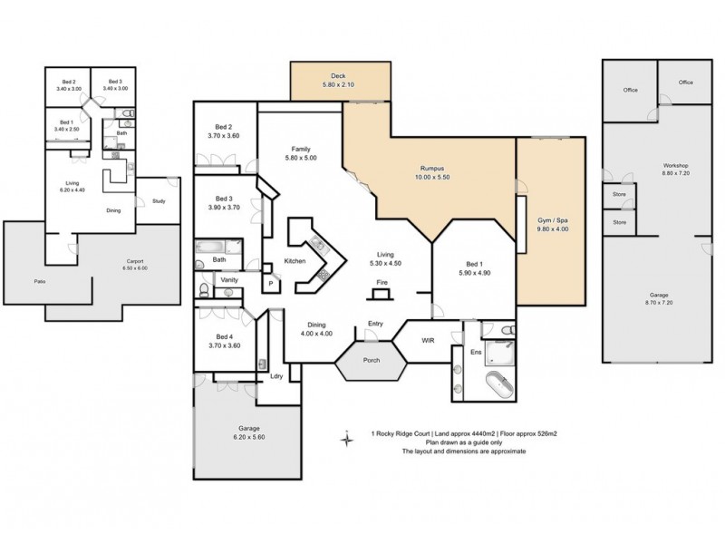 1 Rocky Ridge Court, Cotswold Hills QLD 4350 Floorplan