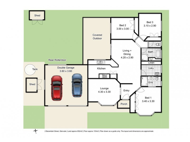 2 Barambah Street, Glenvale QLD 4350 Floorplan
