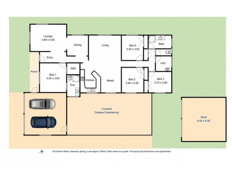 24 Carmen Street, Kearneys Spring QLD 4350 Floorplan