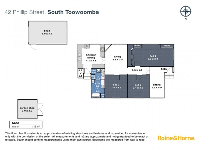 42 Phillip Street, South Toowoomba QLD 4350 Floorplan
