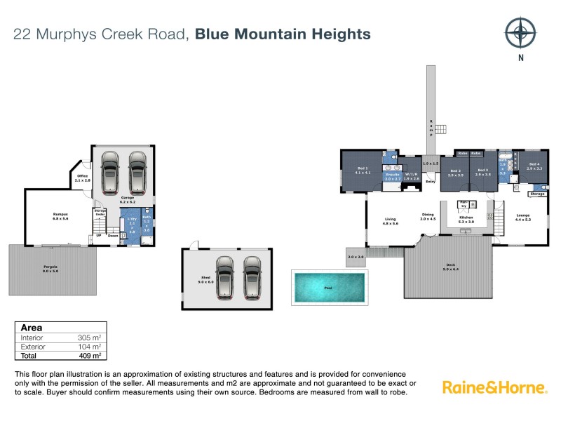 22 Murphys Creek Road, Blue Mountain Heights QLD 4350 Floorplan