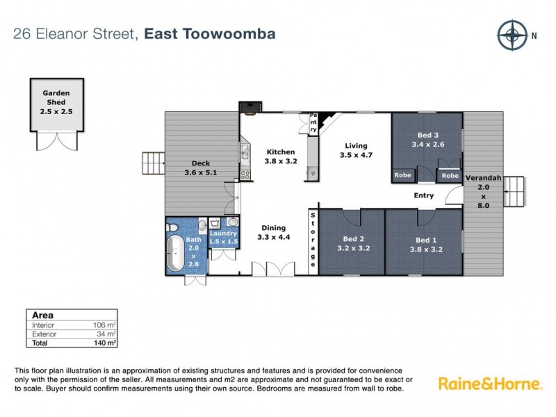 26 Eleanor Street, East Toowoomba QLD 4350 Floorplan