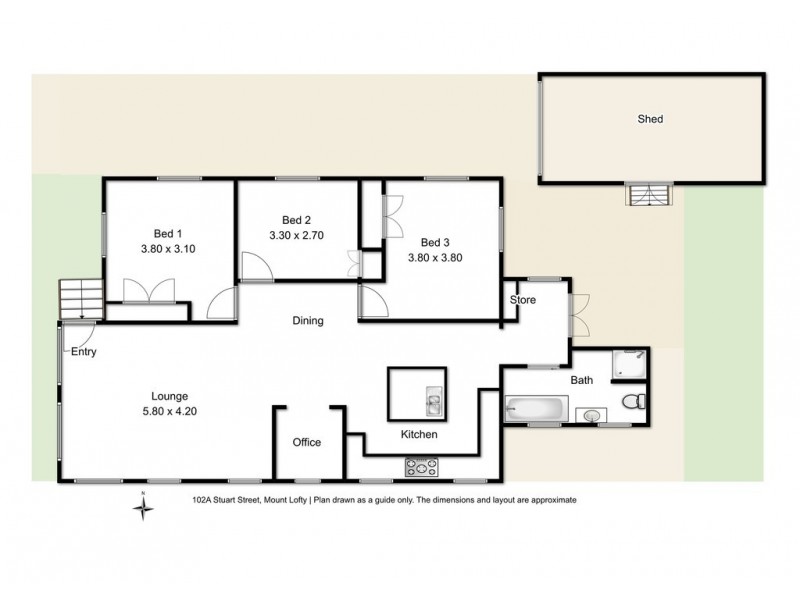 102a Stuart Street, Mount Lofty QLD 4350