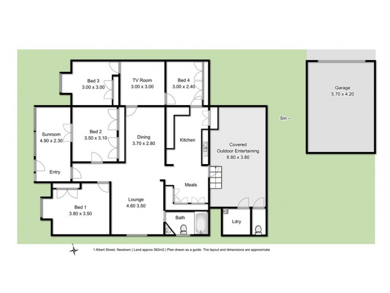 1 Albert Street, Newtown QLD 4350 Floorplan
