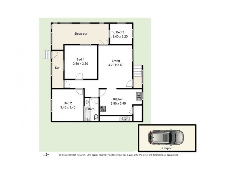 36 Gostwyck Street, Newtown QLD 4350 Floorplan