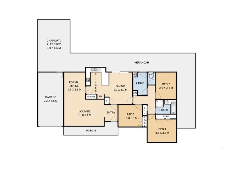 24 Sunray Drive, Highfields QLD 4352 Floorplan