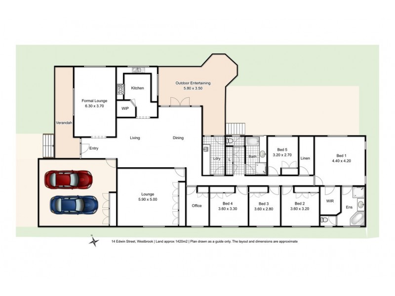 14 Edwin Street, Westbrook QLD 4350 Floorplan