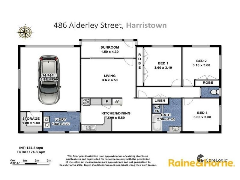 486 Alderley Street, Harristown QLD 4350 Floorplan