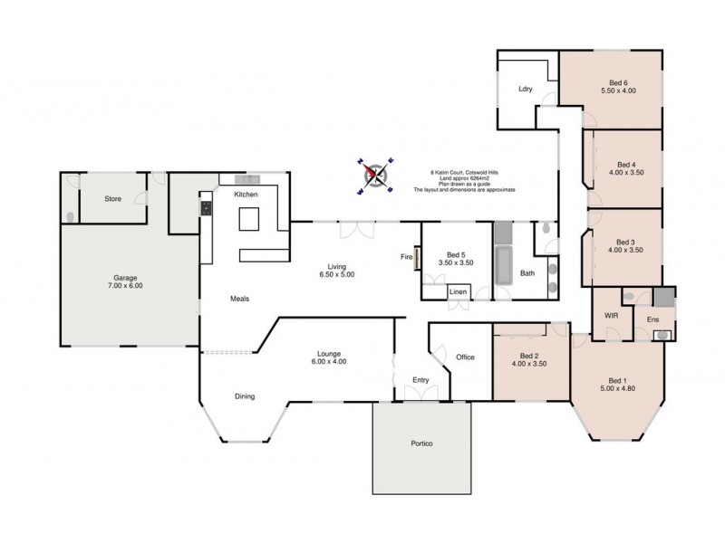 8 Katim Court, Cotswold Hills QLD 4350 Floorplan