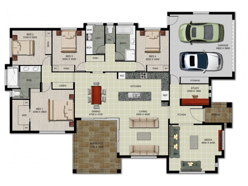 Lot 35 Gwenda Drive, Westbrook QLD 4350 Floorplan