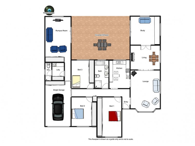 19 Talinga Street, Mount Lofty QLD 4350 Floorplan