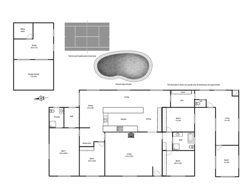 5 Sylvan Court, Glenvale QLD 4350 Floorplan