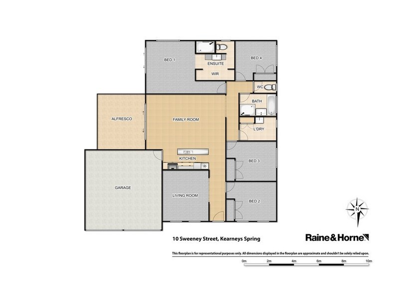 10 Sweeney Street, Kearneys Spring QLD 4350 Floorplan
