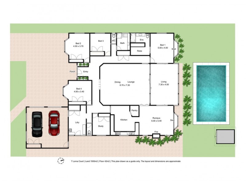 7 Lorna Court, Centenary Heights QLD 4350 Floorplan