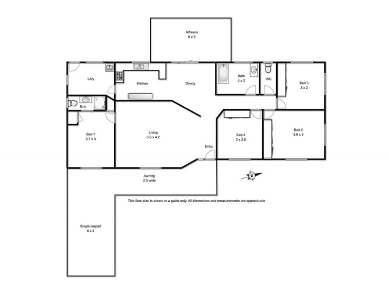 5 Blueberry Ash Court, Glenvale QLD 4350 Floorplan