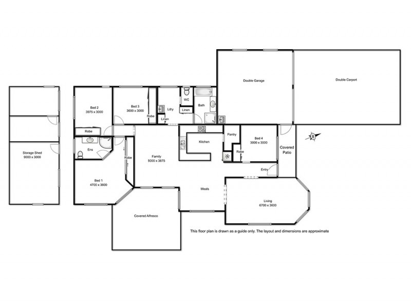 22 Osborne Court, Kearneys Spring QLD 4350 Floorplan