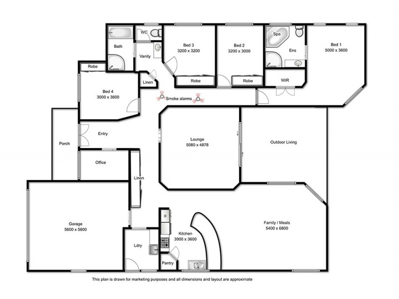 4 Mimosa Court, Rangeville QLD 4350 Floorplan