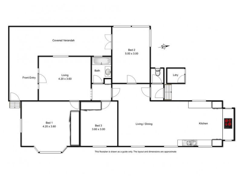163 Long Street, South Toowoomba QLD 4350 Floorplan