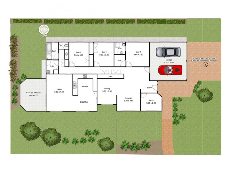 16 Pigott Drive, Rangeville QLD 4350 Floorplan