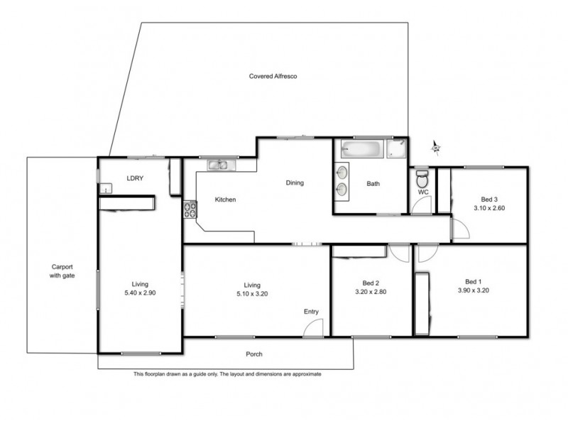 21 Melway Crescent, Harristown QLD 4350 Floorplan